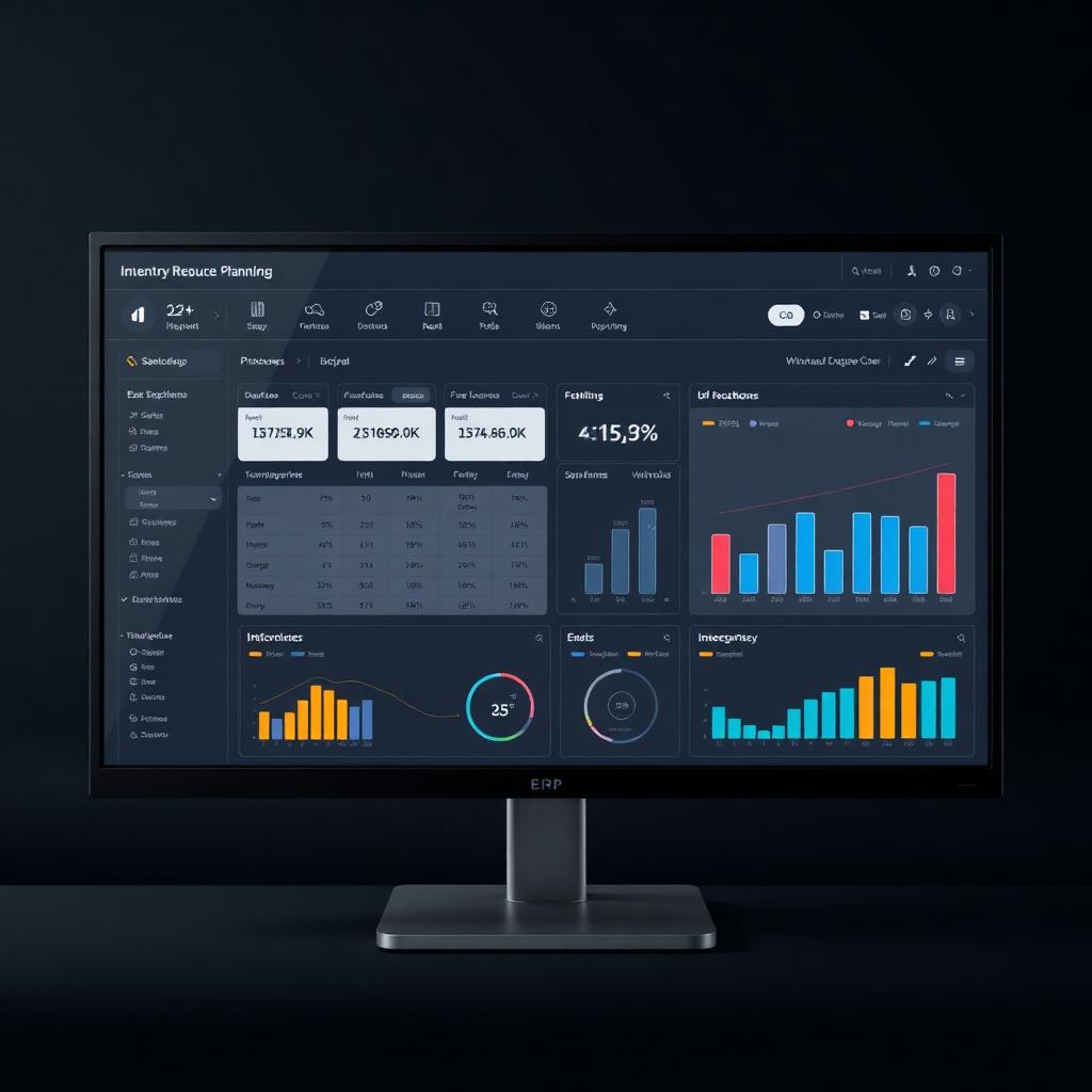 EKASYS ERP platform dashboard